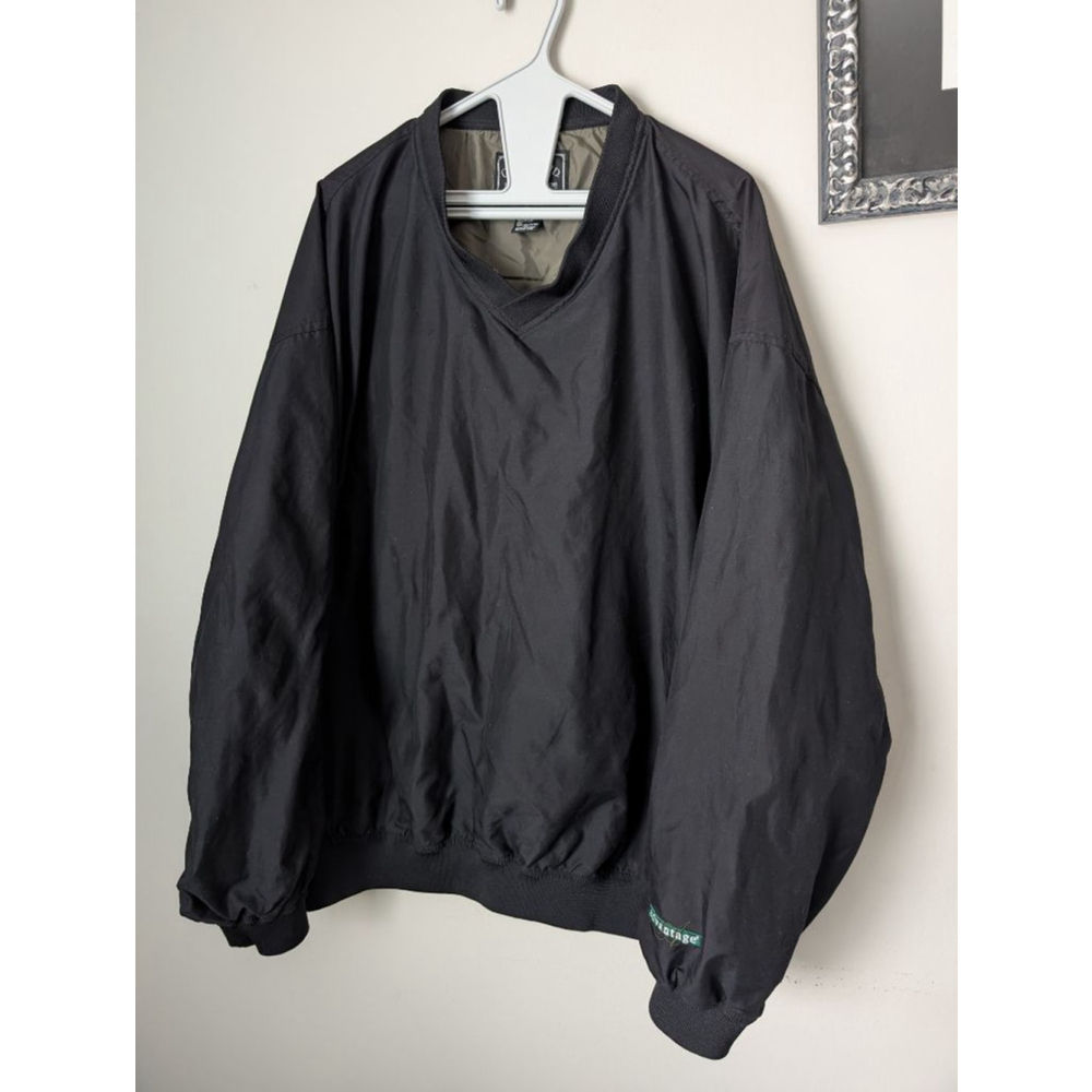 Camp David Mens XL Black Windbreaker